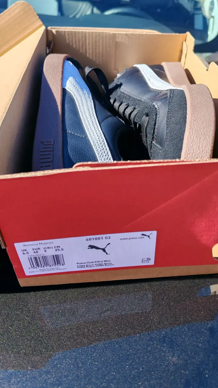 Zapatillas Puma Club II Era negras para mujer - 2