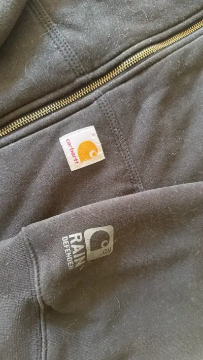 Polerón con capucha Carhartt negro XL - miniatura 2