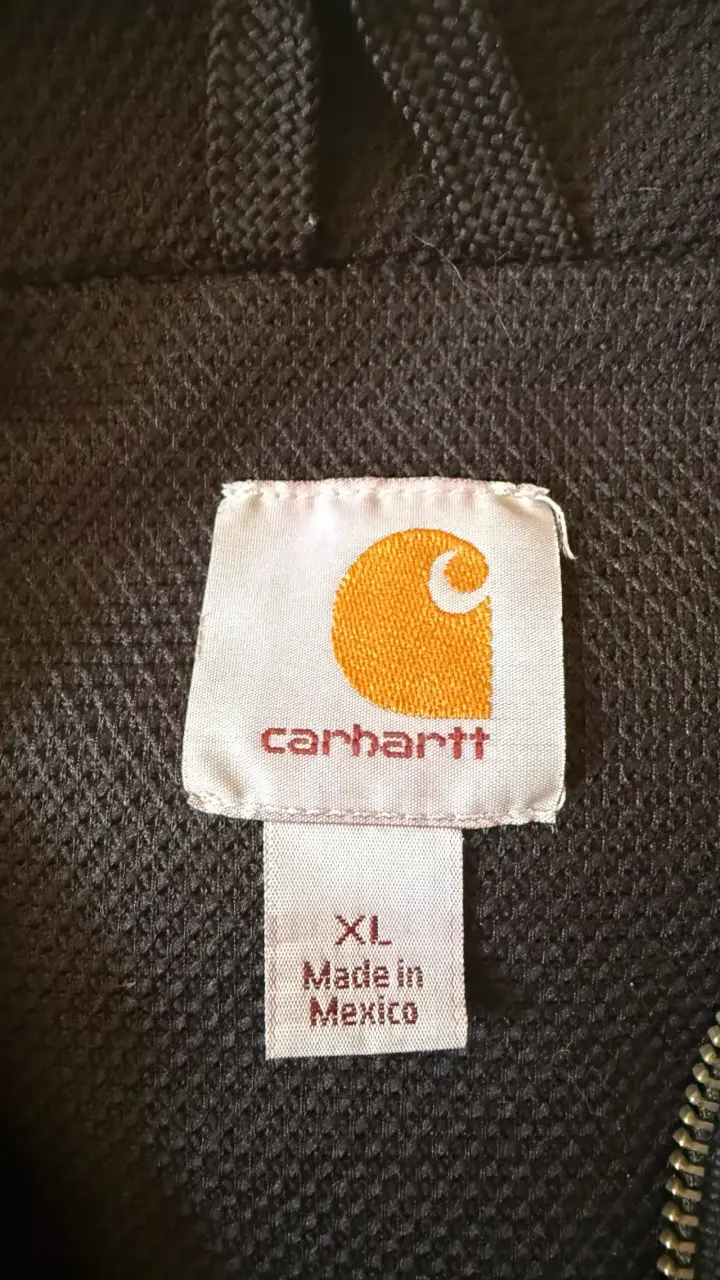 Polerón con capucha Carhartt negro XL - 3
