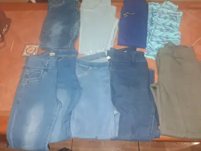 Lote de pantalones y jeans para mujer en buen est - miniatura 1