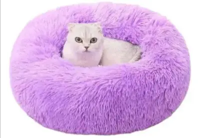 Cama 50 CM. para mascotas suave y acogedora - miniatura 2