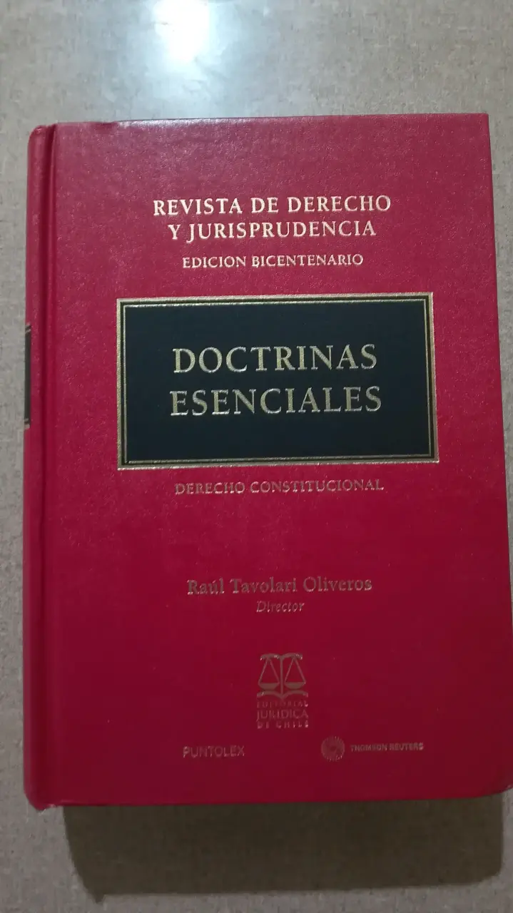 Libro Doctrinas Esenciales Derecho Constitucional - 1