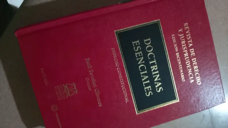 Libro Doctrinas Esenciales Derecho Constitucional - 6
