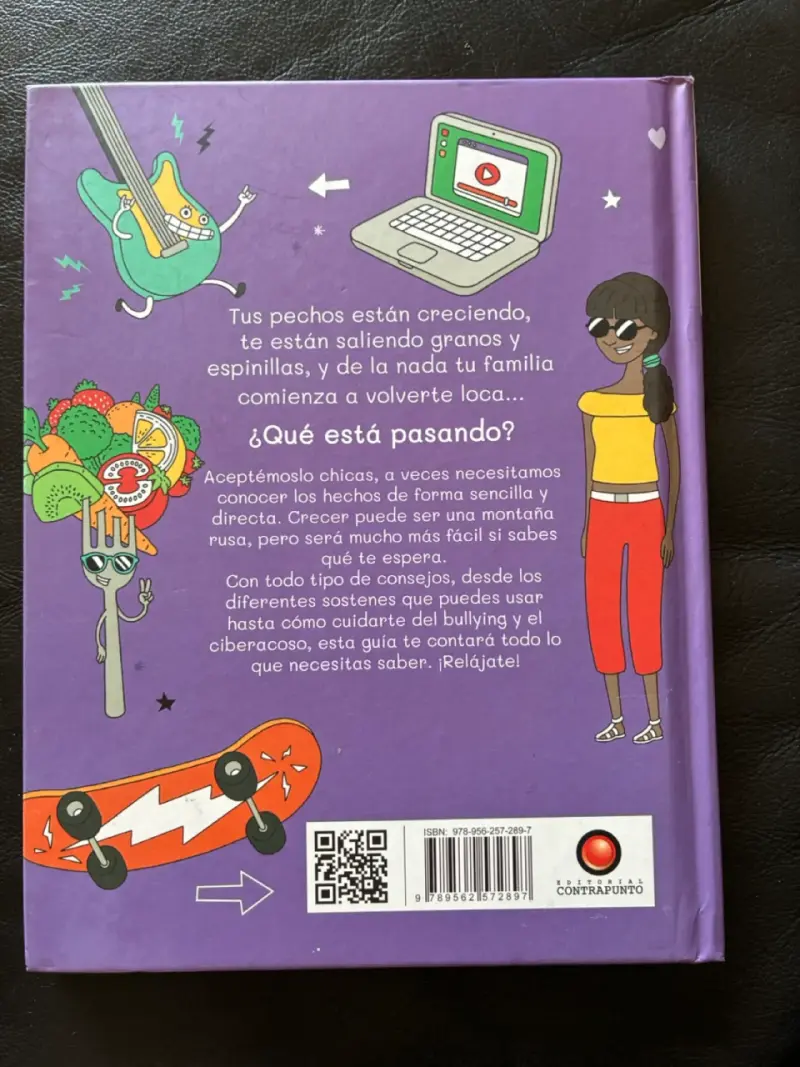 Libro Mi Pubertad Para Chicas Editorial Contrapunto - 2