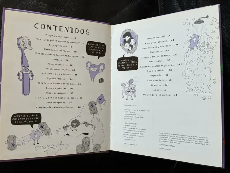 Libro Mi Pubertad Para Chicas Editorial Contrapunto - 3