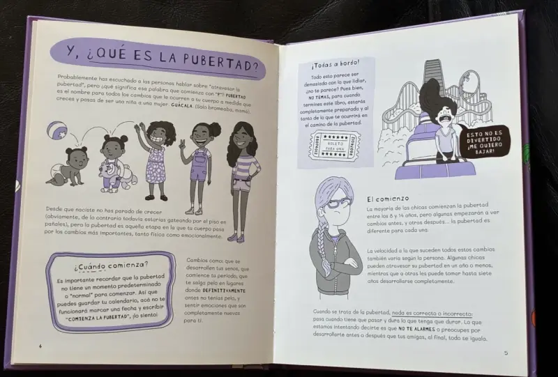 Libro Mi Pubertad Para Chicas Editorial Contrapunto - 4
