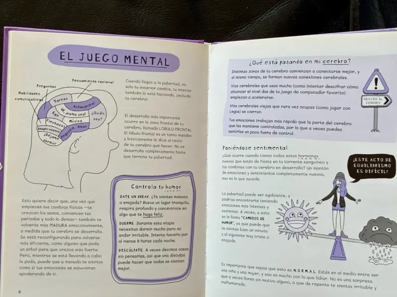Libro Mi Pubertad Para Chicas Editorial Contrapunto - 5