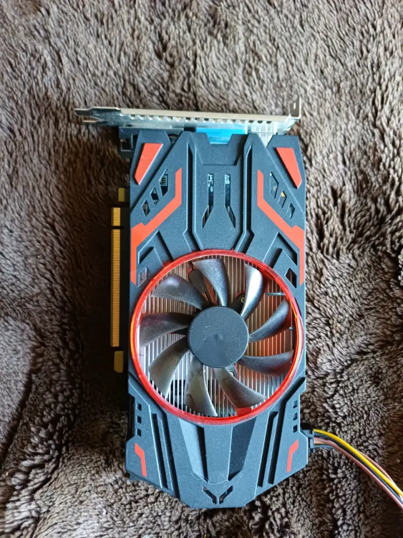 Tarjeta gráfica con ventilador integrado