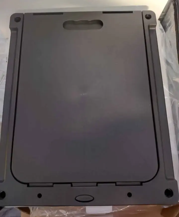 Puerta XL para mascotas con marco resistente 35x29 - 3