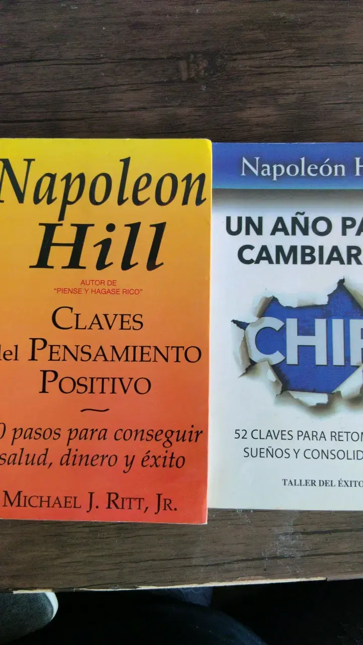Set de 2 Libros de autoayuda de Napoleon Hill - 1