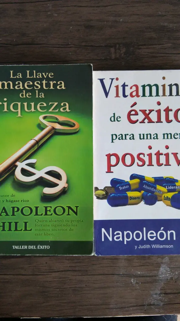 Pack de libros de autoayuda de Napoleón Hill - 1