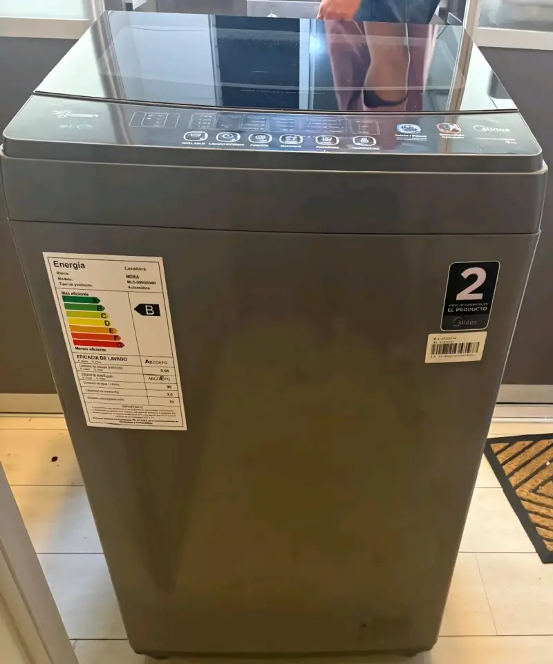 Lavadora Midea carga superior 9 kg