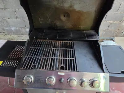 Parrilla a Gas Mr. Beef + Quemador Lateral + Planc - miniatura 5