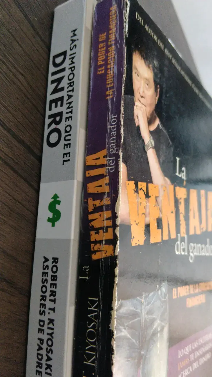 Set 2 libro de Robert Kiyosaki educación financier - 5