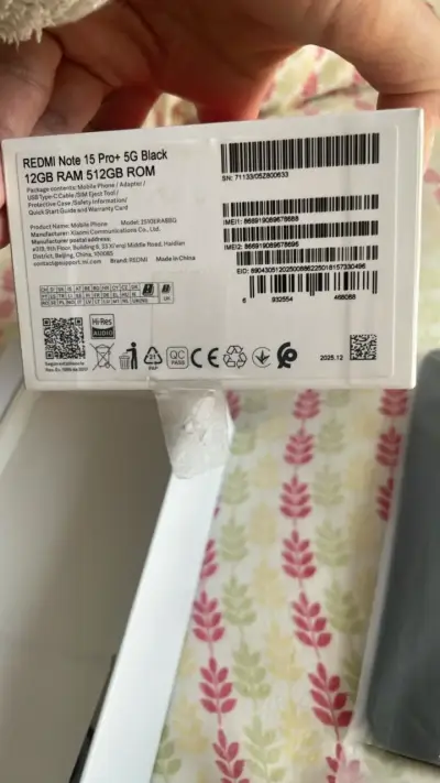 Smartphone Xiaomi Redmi Note 15 Pro+ 5G con cargador - miniatura 5