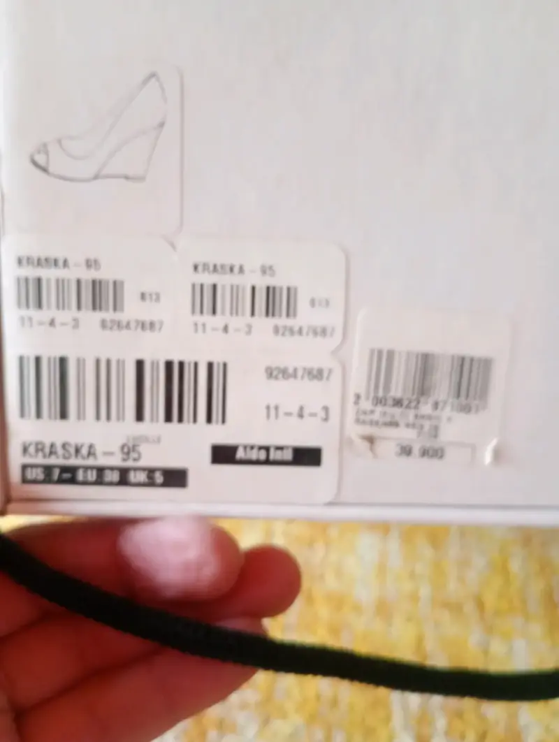 Zapatos de tacón negro charol ALDO - 6