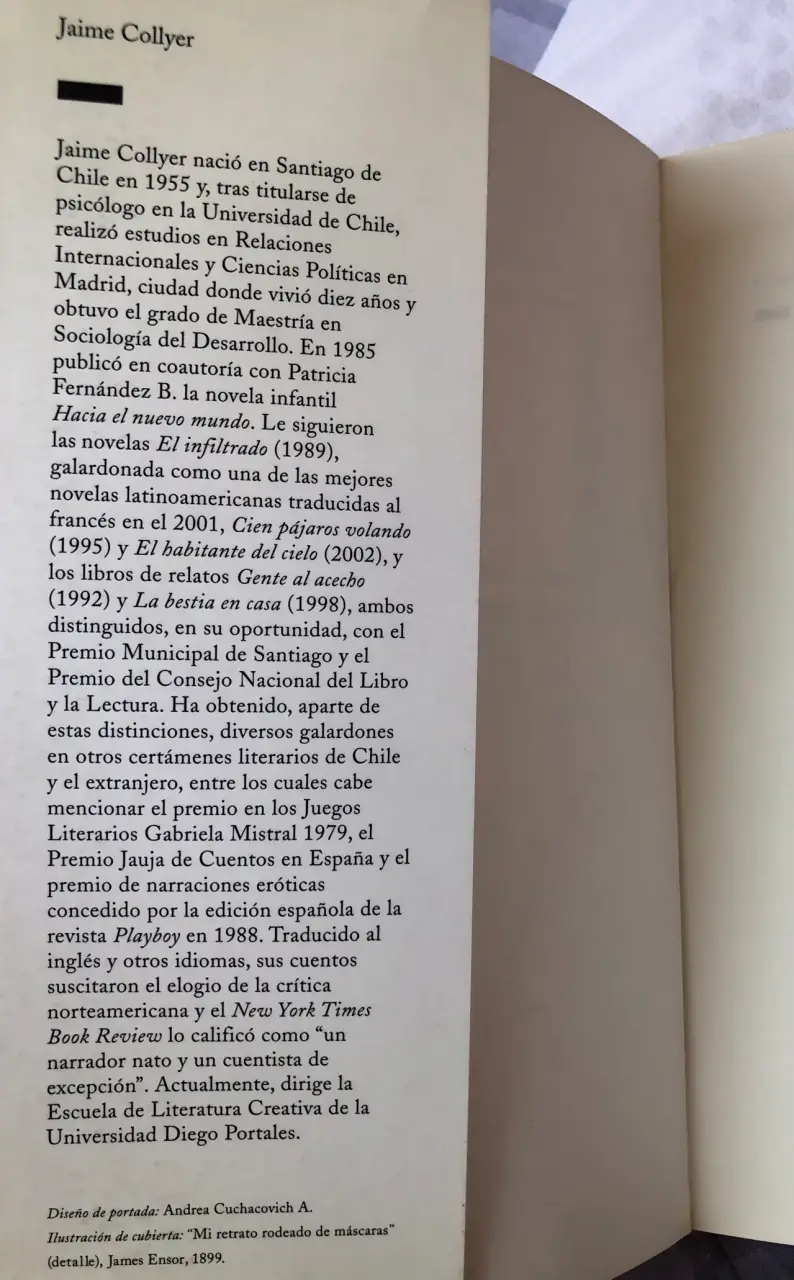 Libro Cuentos Privados de Jaime Collyer - 2