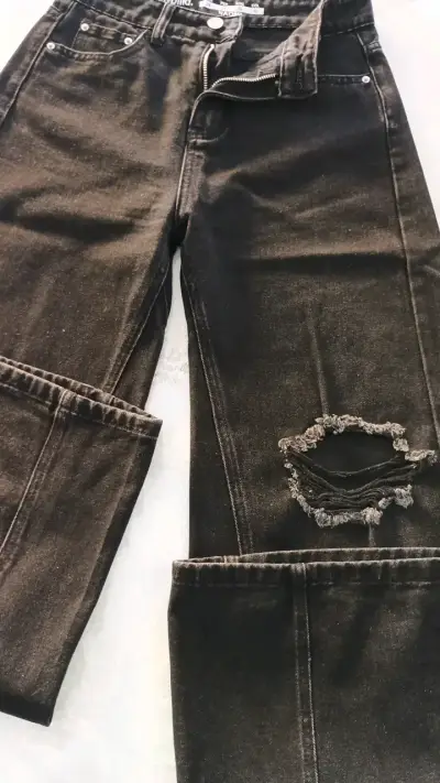 Jeans negros rasgados Sybilla Naomi - miniatura 2