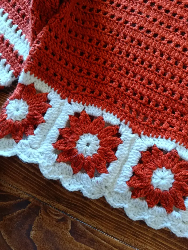 Chaleco artesanal a crochet - 4