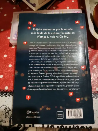 Libro 'Mi Amor de Wattpad' de Ariana Godoy - miniatura 2