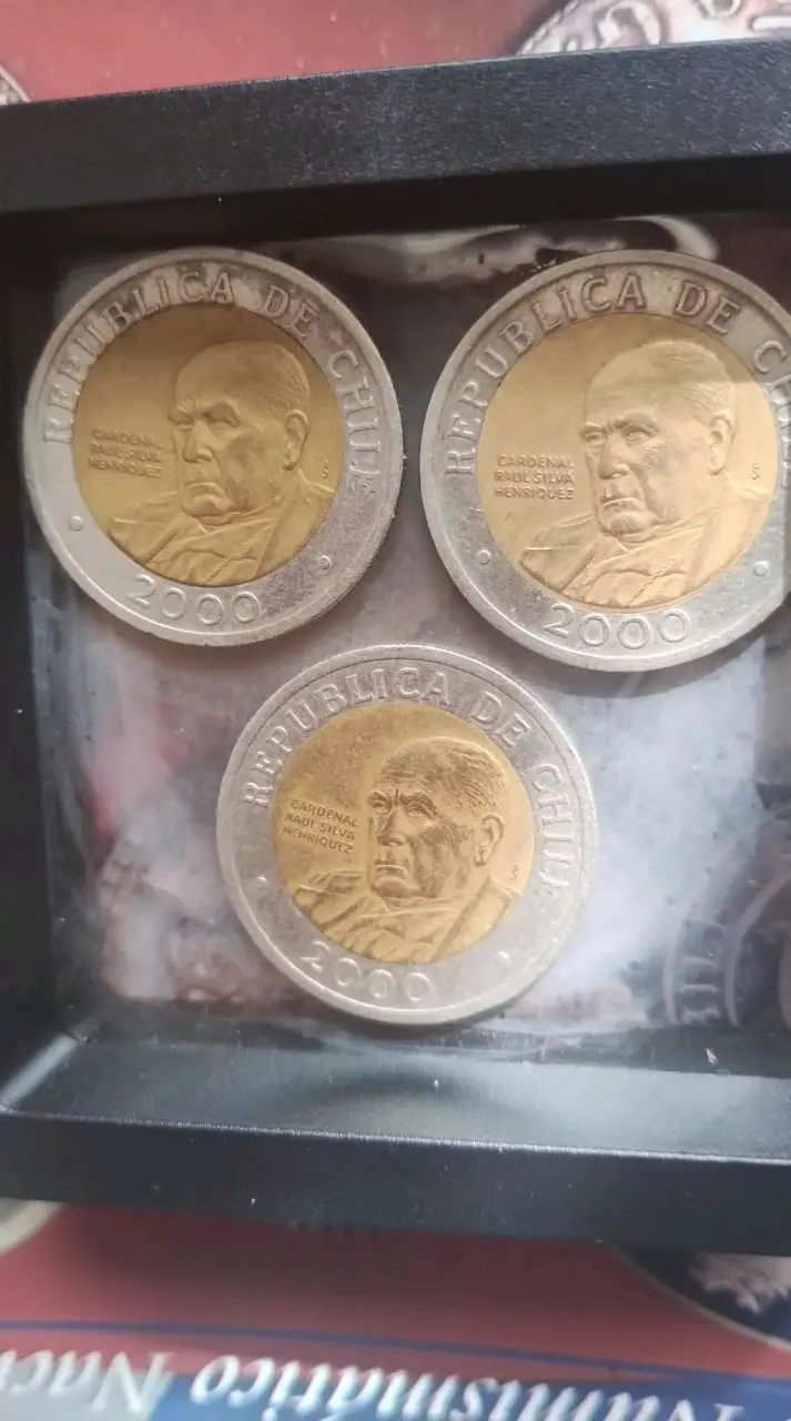 Set de Monedas Conmemorativas Chile 2000