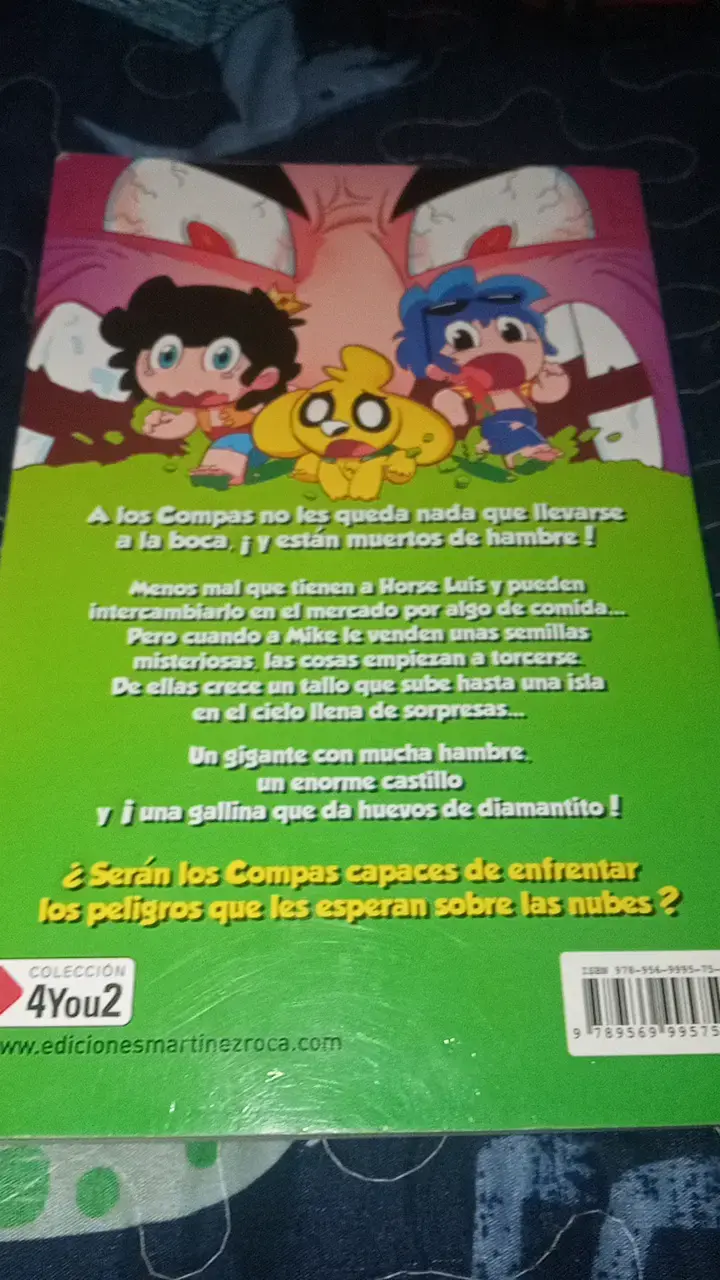 Libro Los Compas y el Frijolito Mágico - 2