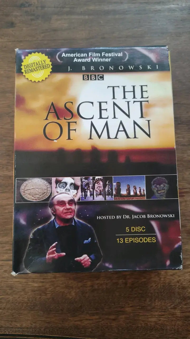 Colección de DVDs 'The Ascent of Man' de J. Bronowski - 1