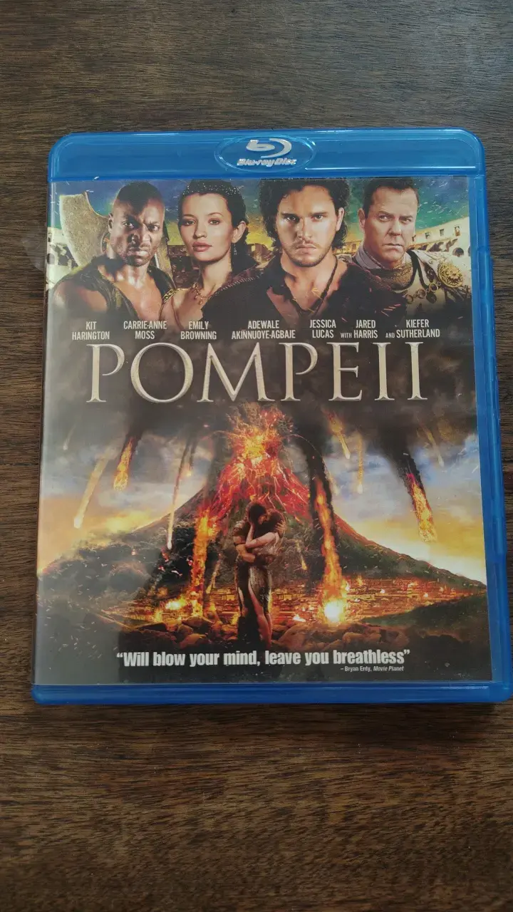 Película Pompeii en Blu-ray con Kit Harington - 1