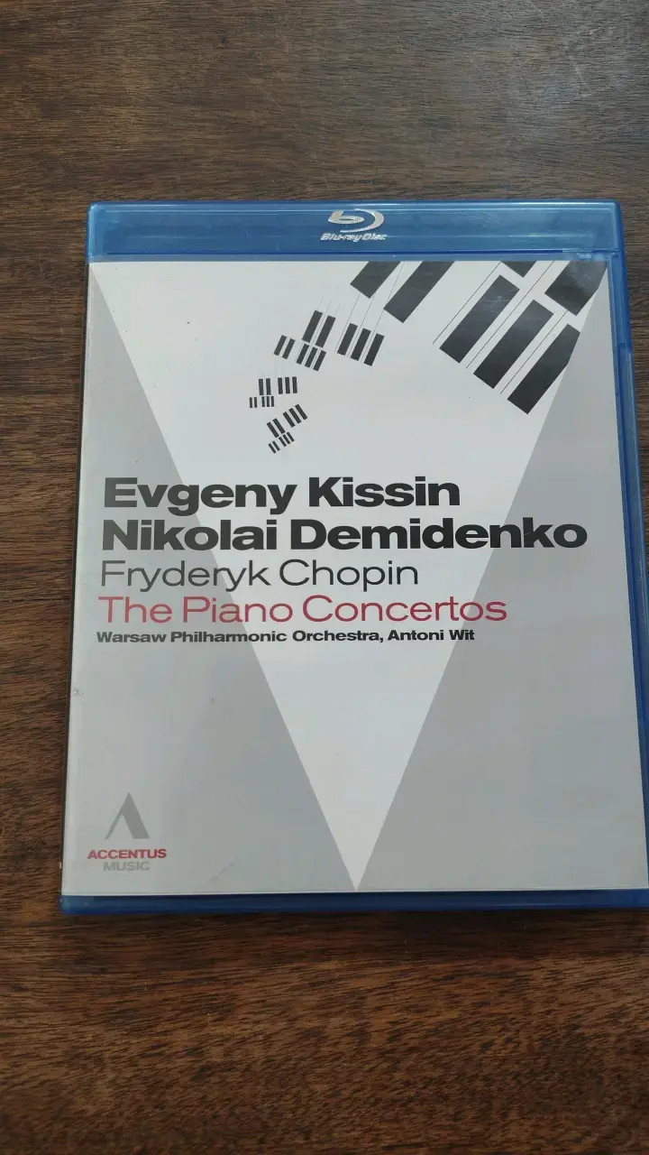 Blu-ray Evgeny Kissin y Nikolai Demidenko - Conciertos para Piano de Chopin - 1