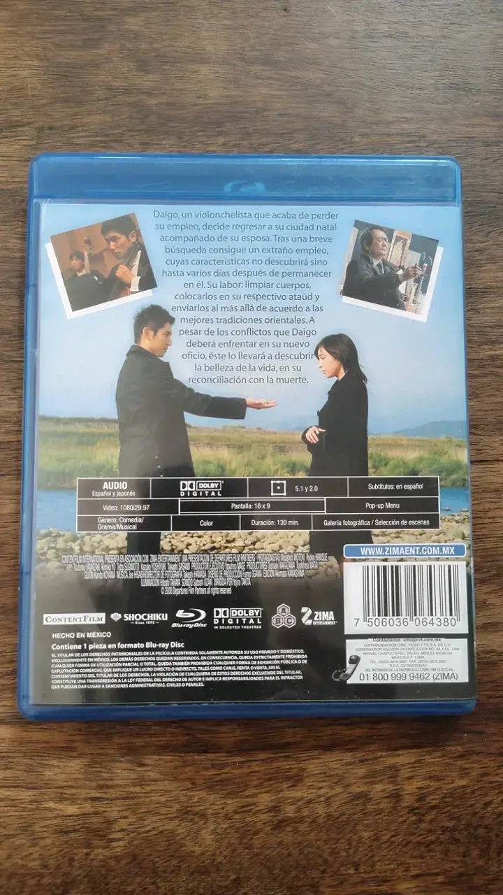 Blu-ray Violines en el Cielo Película Ganadora - 2