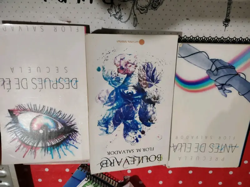 Trilogía de libros de Flor M. Salvador