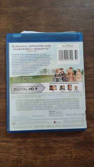 Blu-ray de la película Belle con extras - miniatura 2