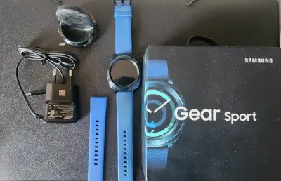 Reloj inteligente Samsung Gear Sport azul - miniatura 3