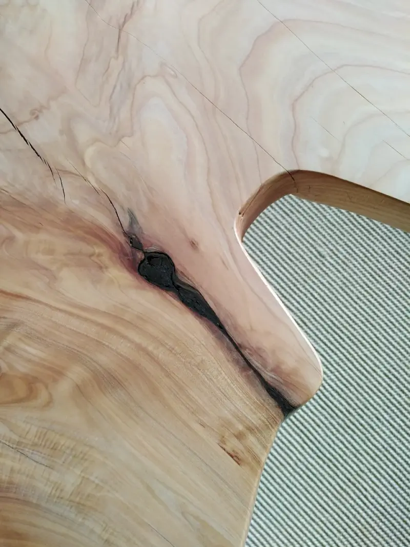 Mesa De Centro De Madera única - 3