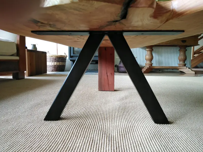 Mesa De Centro De Madera única - 4