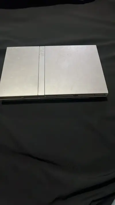 Consola PlayStation 2 Slim plateada para repuesto - miniatura 1