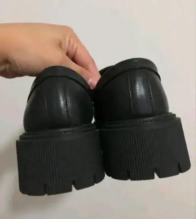 Mocasines Azaleia West Negro con Taco - miniatura 3