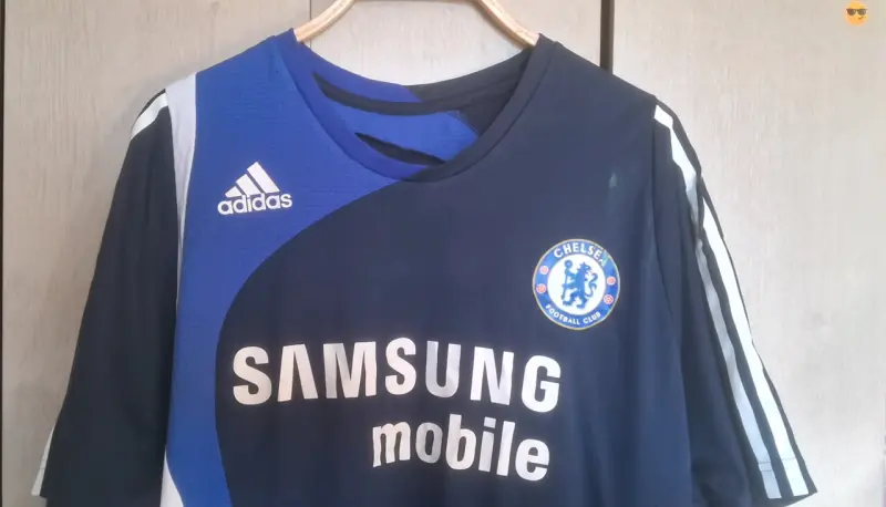 Camiseta Chelsea FC Adidas Retro Sponsor Samsung - 2