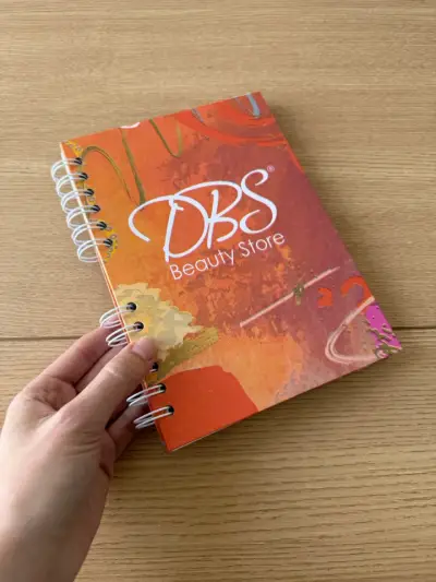 Cuaderno artesanal de notas espiral DBS Beauty - miniatura 1