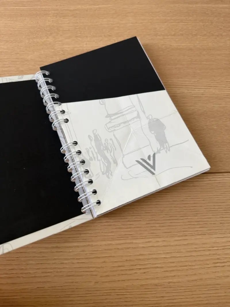 Cuaderno de espiral Varsovienne diseño exclusivo - 2