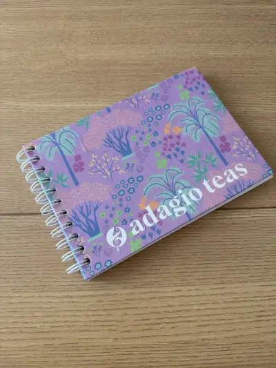 Cuaderno espiral Adagio Teas diseño floral - miniatura 1