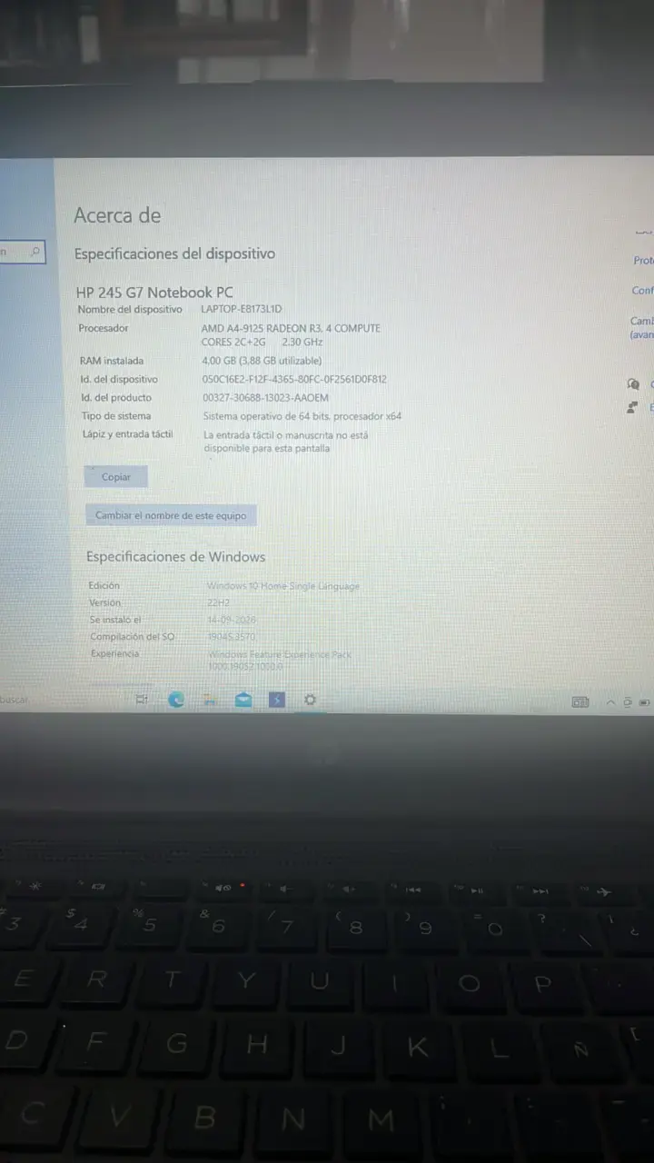 Notebook HP en buen estado - 5