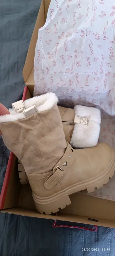 Botines Niña Ficcus Nuevos con Caja - Talla 30 - miniatura 3