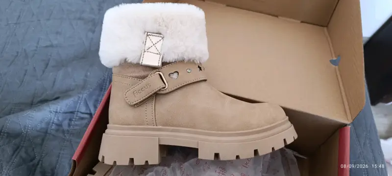 Botines Niña Ficcus Nuevos con Caja - Talla 30 - 4