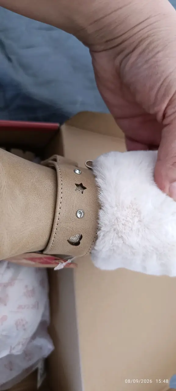 Botines Niña Ficcus Nuevos con Caja - Talla 30 - 5