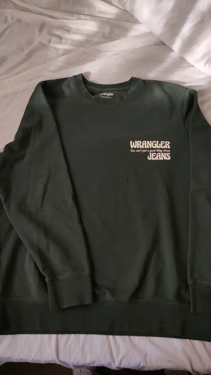 Polerón verde Wrangler para hombre - 1