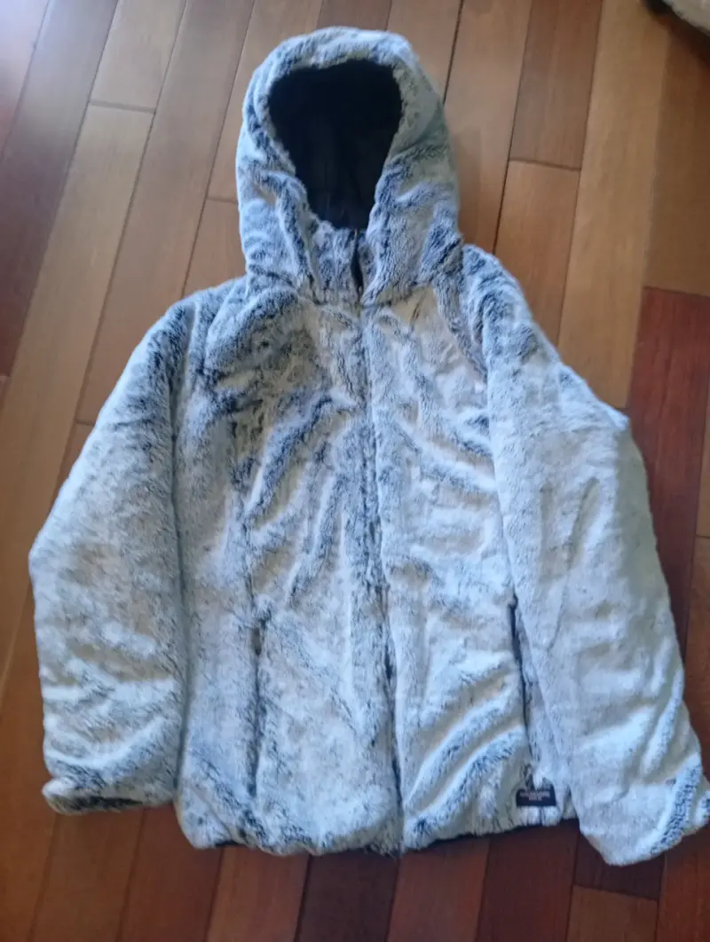 Chaqueta reversible negra con capucha Maui & Sons - 3