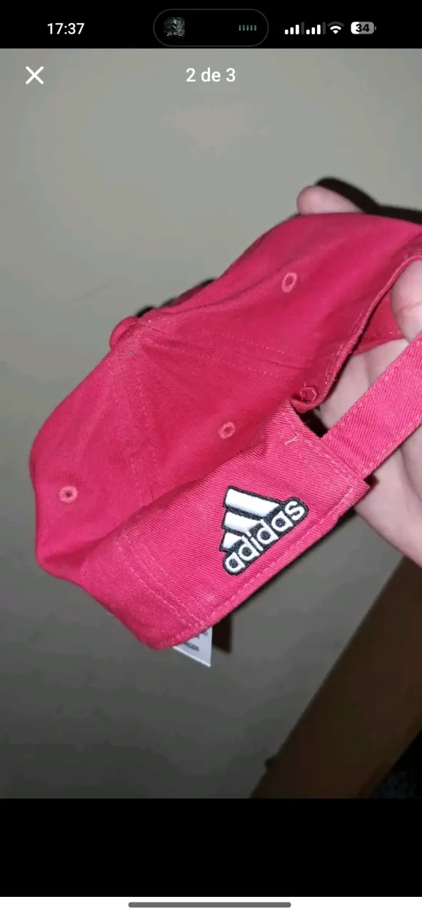 Gorra roja Manchester United Adidas - 3