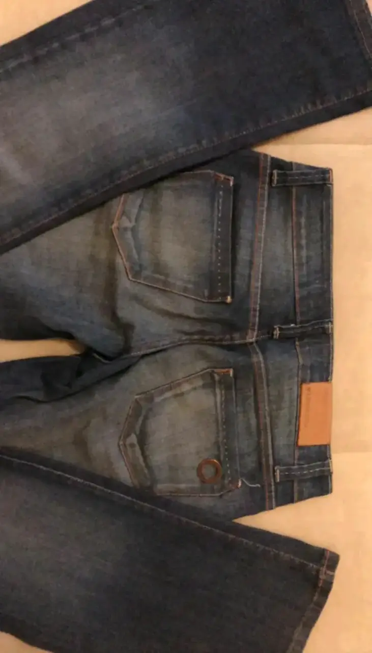 Jeans azul oscuro Vitamina Jeans talla 40 - 2