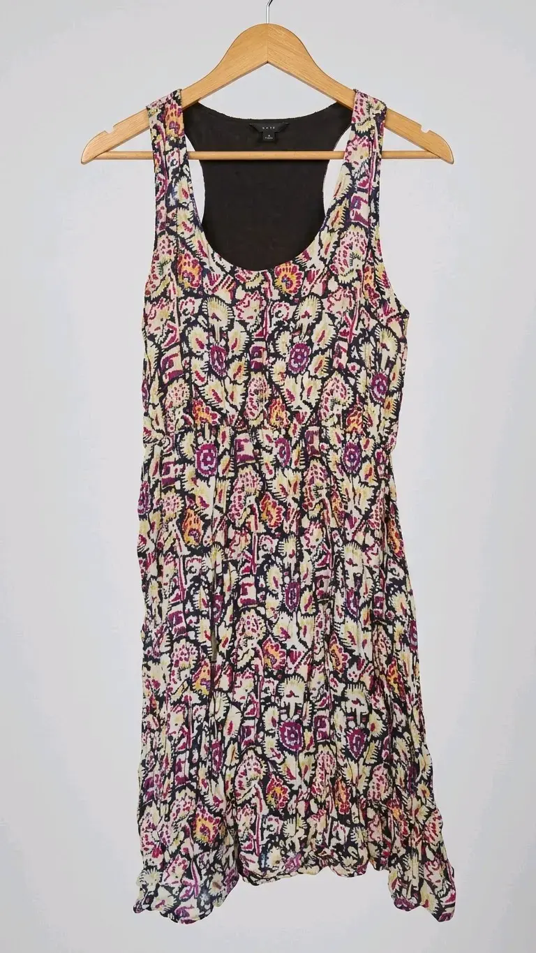 Vestido estampado sin mangas Marquis - 1